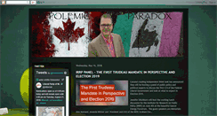 Desktop Screenshot of polemicandparadox.com